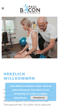 Mobile Screenshot of physiotherapie-bacon.at